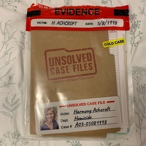 unsolved case files: harmony ashcroft